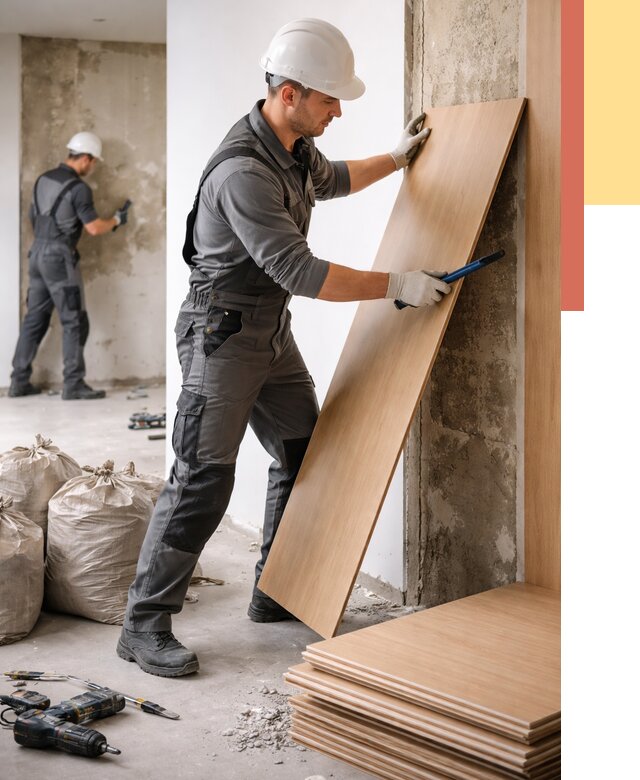 Демонтаж стеновых панелей в Балашихе от 3589 руб. за м² быстро и недорого | ОТДЕЛОЧНИК-Блш