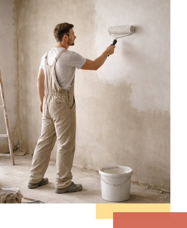 Грунтовка стен под отделку в Балашихе профессиональным раствором