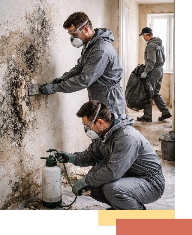 Удаление плесени со стен профессионально в Балашихе