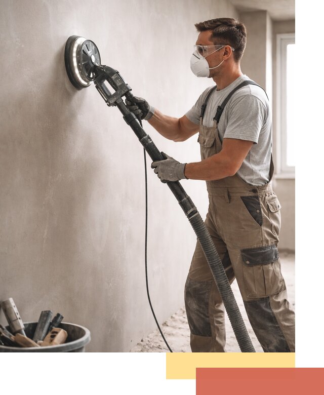 Профессиональная шлифовка стен в Балашихе быстро и качественно