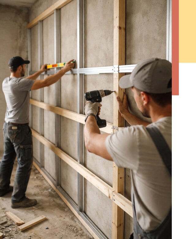 Устройство обрешетки под панели в Балашихе от 2153 руб. — монтаж под ключ | ОТДЕЛОЧНИК-Блш