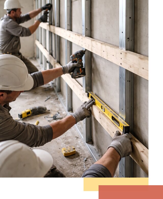 Устройство обрешетки под панели в Балашихе