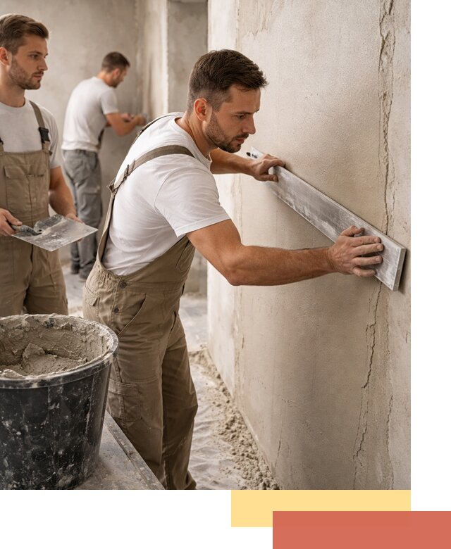 Штукатурка стен без маяков в Балашихе быстро и качественно