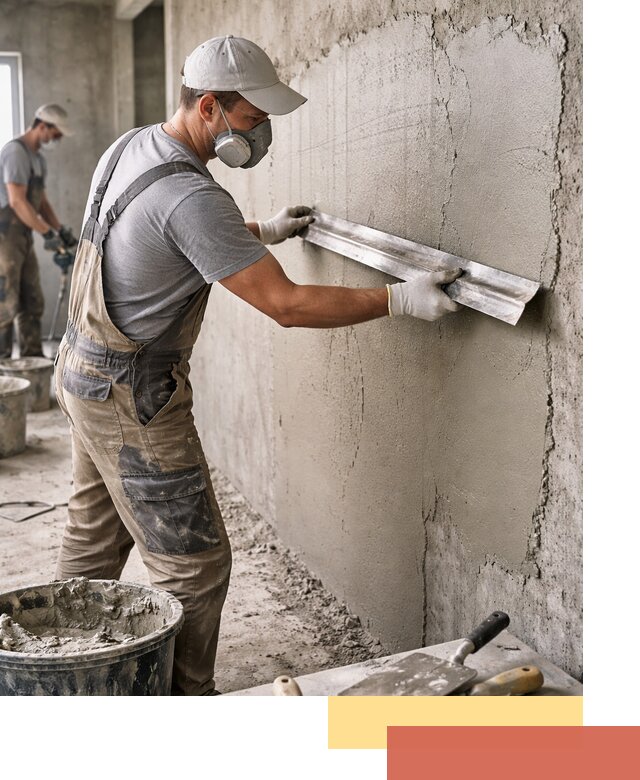 Штукатурка бетонных стен в Балашихе качественно и долговечно