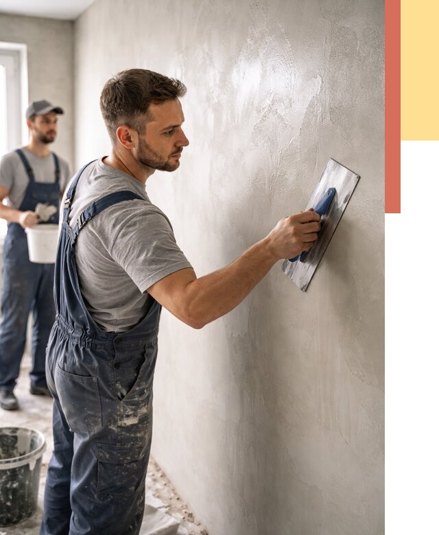 Глянцевание штукатурки стен в Балашихе от 7690 руб. — услуги и затирка | ОТДЕЛОЧНИК-Блш