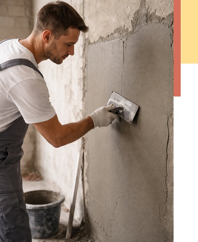 Штукатурка стен под плитку в Балашихе от 4306 руб./м2 — выравнивание под плитку | ОТДЕЛОЧНИК-Блш