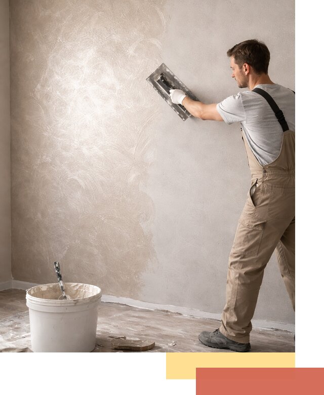 Декоративная штукатурка «Мокрый шелк» под ключ в Балашихе