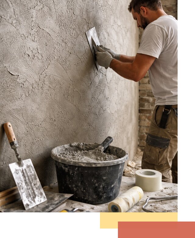 Декоративная штукатурка лофт в Балашихе — отделка стен и потолков