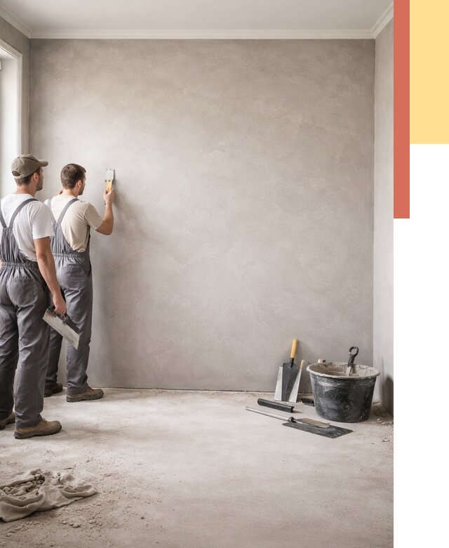 Микробетон на стены в Балашихе от 1282 руб. — нанесение и отделка | ОТДЕЛОЧНИК-Блш