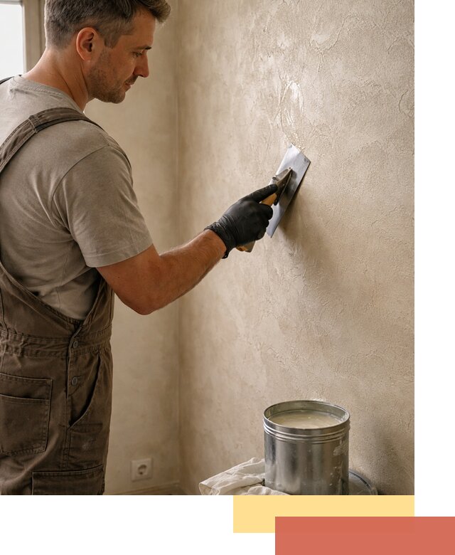 Нанесение воска на штукатурку в Балашихе для защиты и блеска