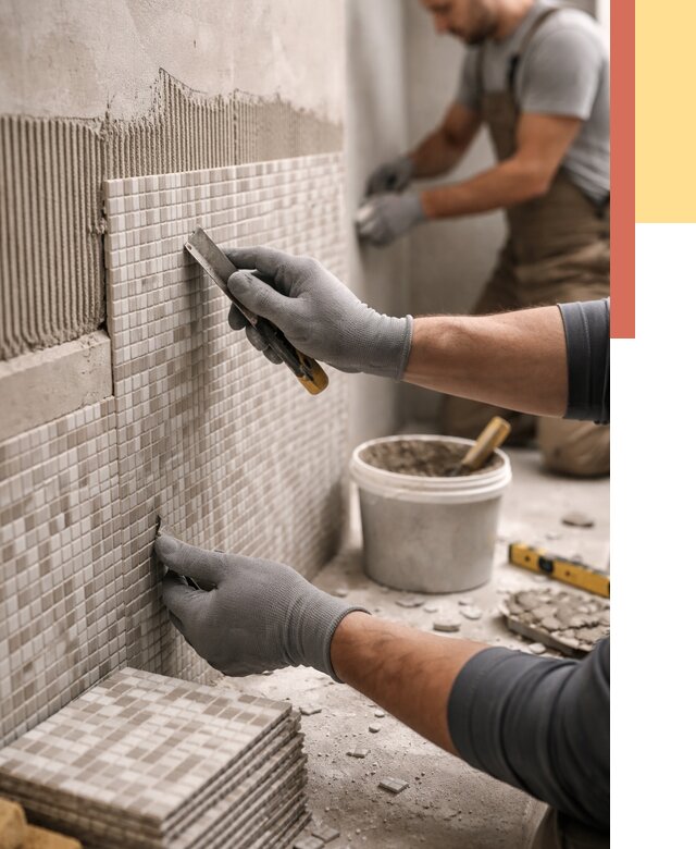 Облицовка стен мозаикой в Балашихе от 3281 руб/м2 — укладка мозаики на стены | ОТДЕЛОЧНИК-Блш