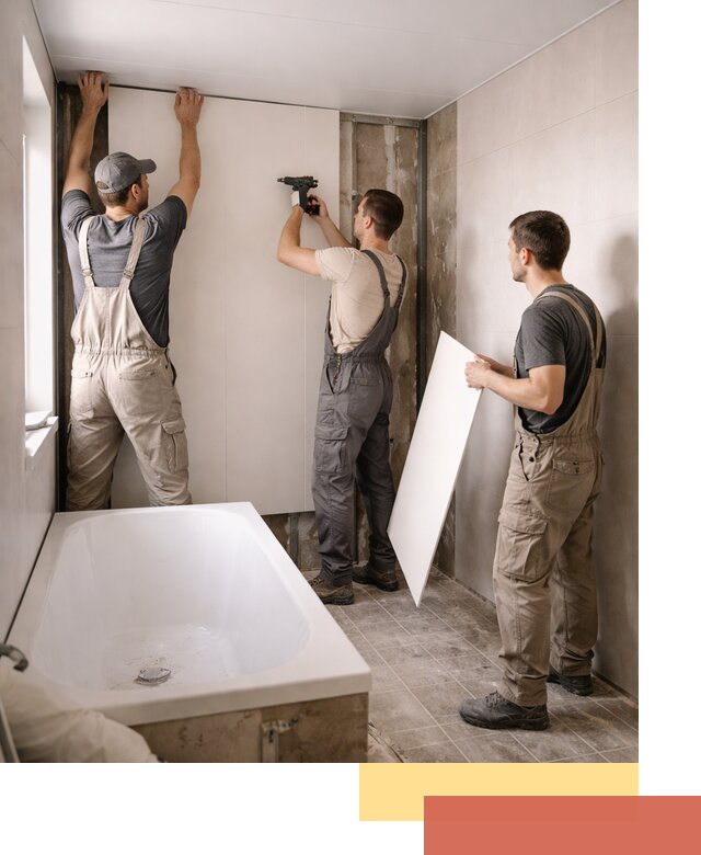 Отделка ванной панели ПВХ профессионально в Балашихе