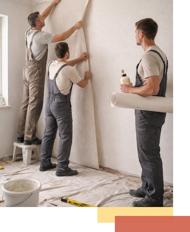 Оклейка стен обоями в Балашихе — качественно и профессионально