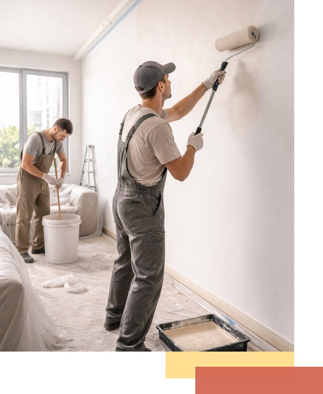 Покраска стен в офисе в Балашихе — быстрый и качественный ремонт