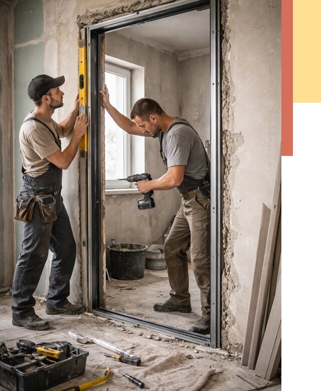 Закладка дверного проема в Балашихе от 3589 руб. — быстро и недорого | ОТДЕЛОЧНИК-Блш