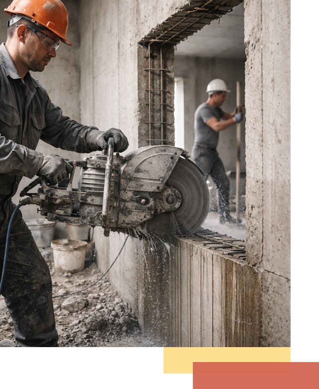 Алмазная резка проемов в Балашихе быстро и точно