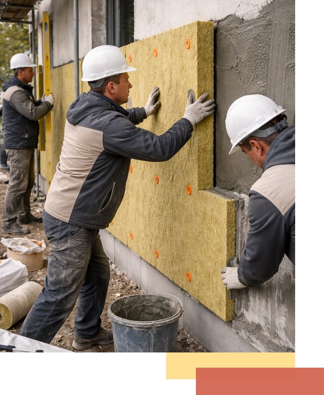 Утепление стен минватой в Балашихе — тепло и звукоизоляция