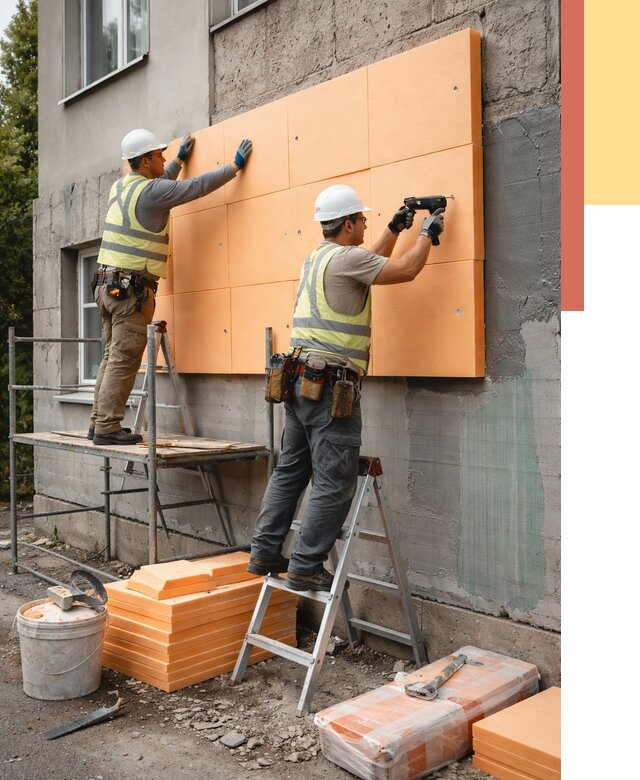 Утепление стен пеноплексом в Балашихе от 1897 руб./м2 — быстро и недорого | ОТДЕЛОЧНИК-Блш