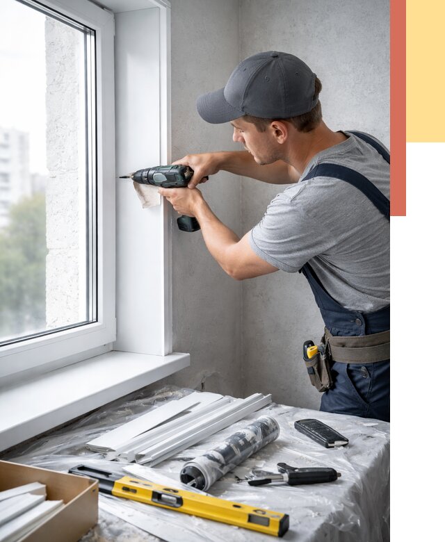 Установка пластиковых откосов в Балашихе от 2307 руб. | ОТДЕЛОЧНИК-Блш монтаж, быстро и недорого