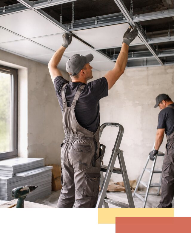 Монтаж кассетного потолка в Балашихе качественно и быстро