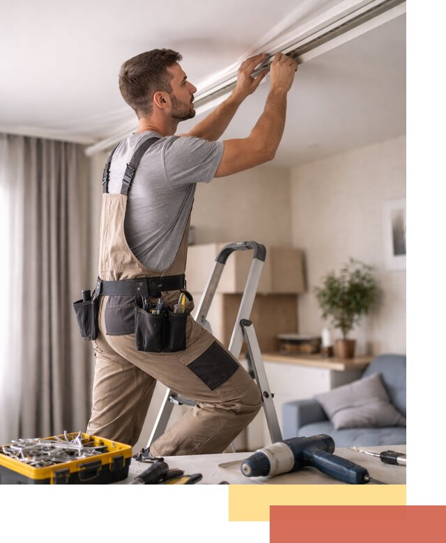 Ремонт натяжных потолков в Балашихе — качественно и оперативно