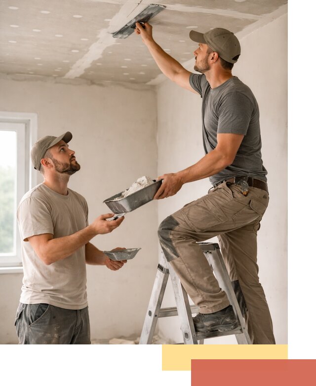 Шпаклевка потолка из гипсокартона в Балашихе качественно и быстро