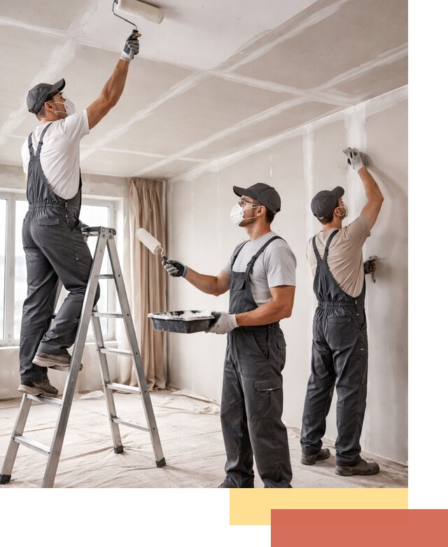 Покраска потолка из гипсокартона в Балашихе качественно и недорого