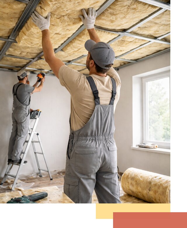 Утепление потолка под ключ в Балашихе качественно и быстро