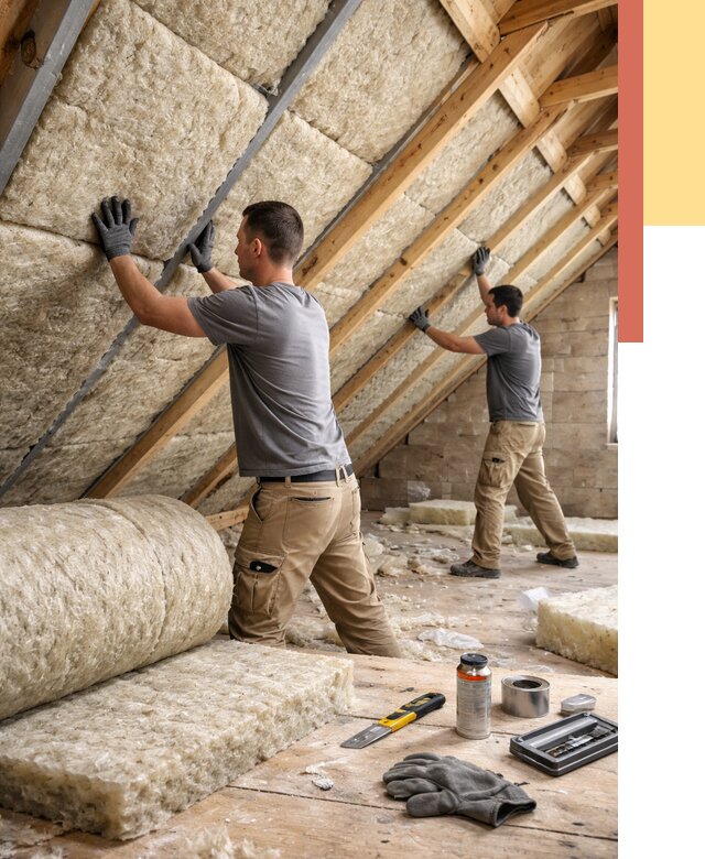 Утепление потолка минватой в Балашихе от 1487 руб. — быстро и недорого | ОТДЕЛОЧНИК-Блш