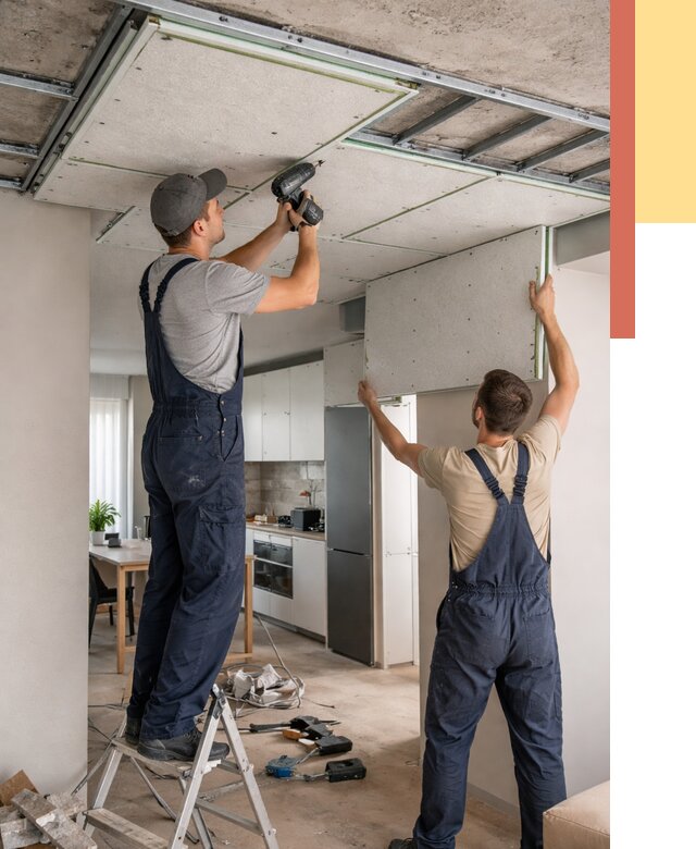 Шумоизоляция потолка панелями зипс в Балашихе от 1897 руб. под ключ | ОТДЕЛОЧНИК-Блш